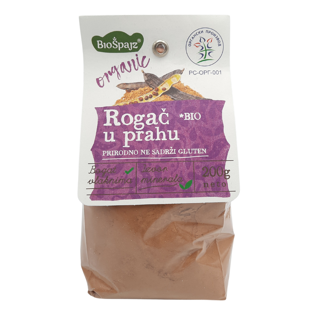 Rogac u prahu organski 200gr 