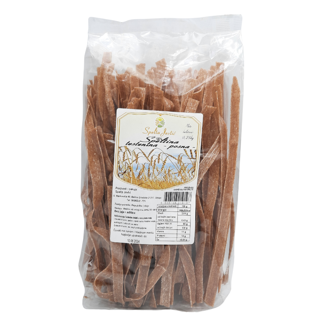 Posna speltina testenina – taljatele 500gr