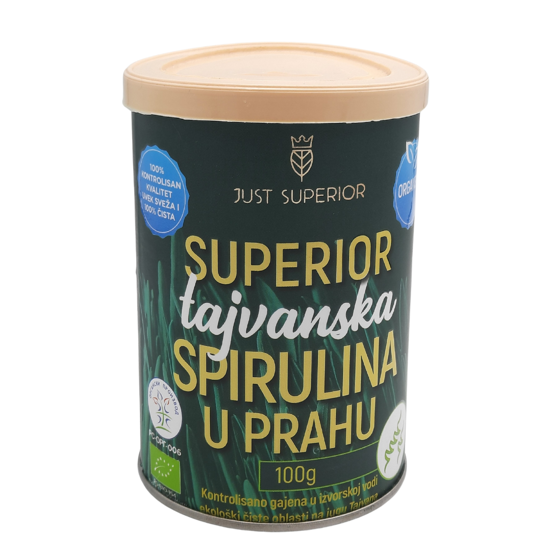 Spirulina - Organska tajvanska spirulina u prahu 100gr