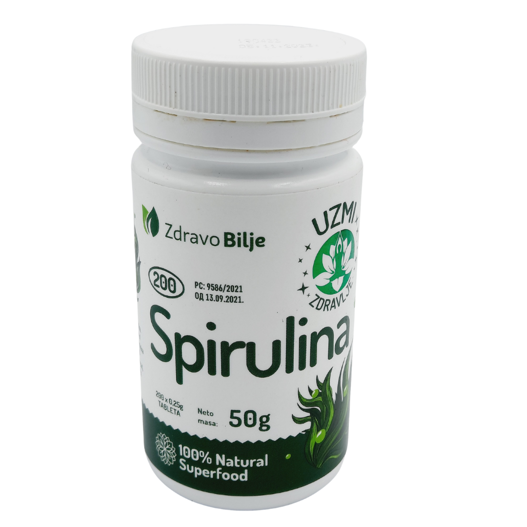 Spirulina 200 tableta