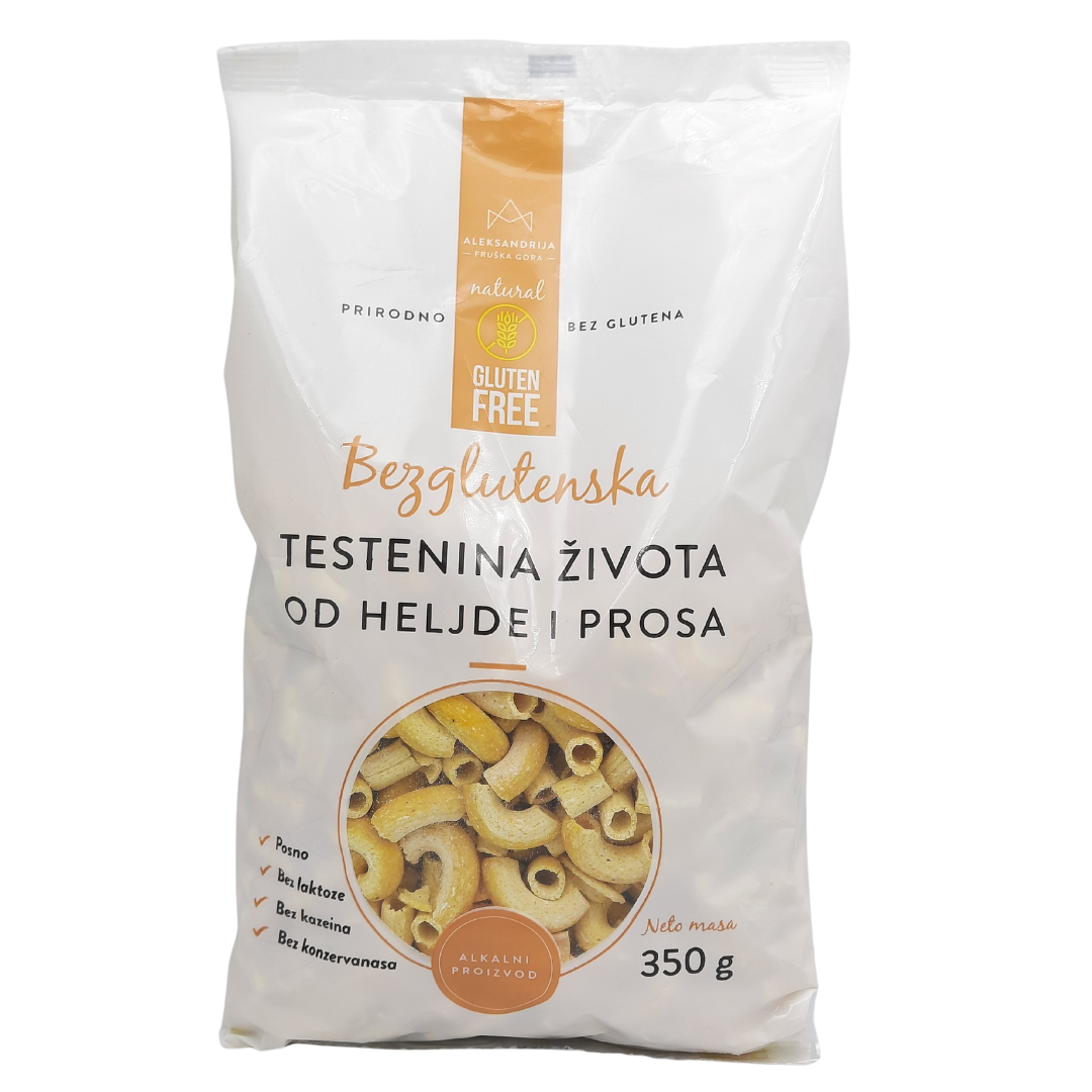 Testenina zivota od heljde I prosa bez glutena aleksandrija 350g