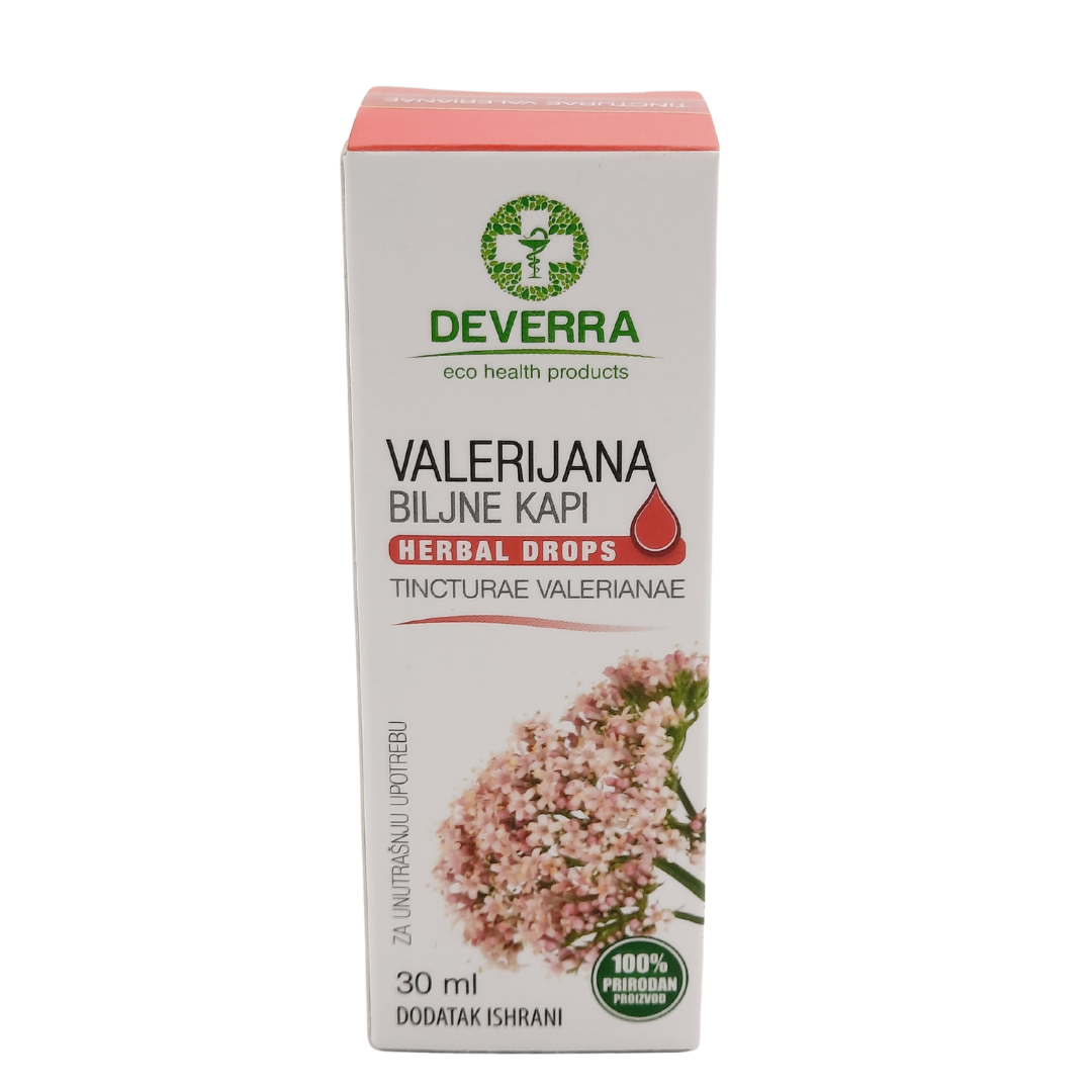 Biljne kapi valerijana 30ml