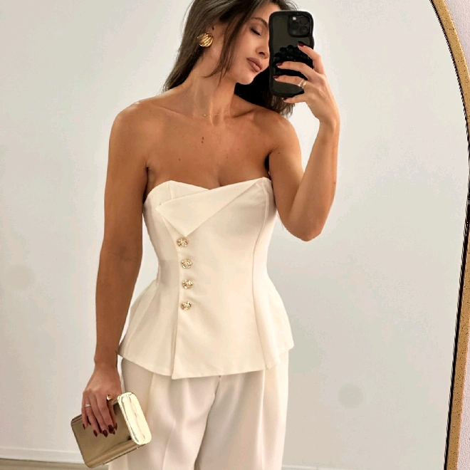 komplet top i pantalone