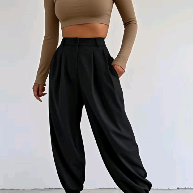 crne pantalone 