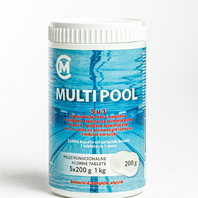 MULTIPOOL TABLETE 200g - 1kg, MULTI